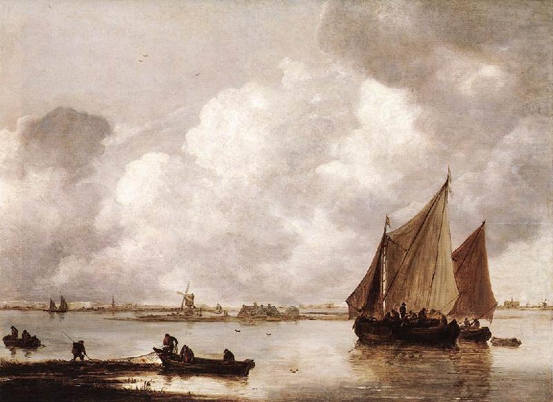 GOYEN, Jan van Haarlemer Meer dg china oil painting image